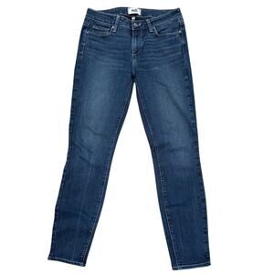 Paige Verdugo Skinny Jeans SZ 29 Women's Mid Rise Stretch Dark Wash Ankle Denim